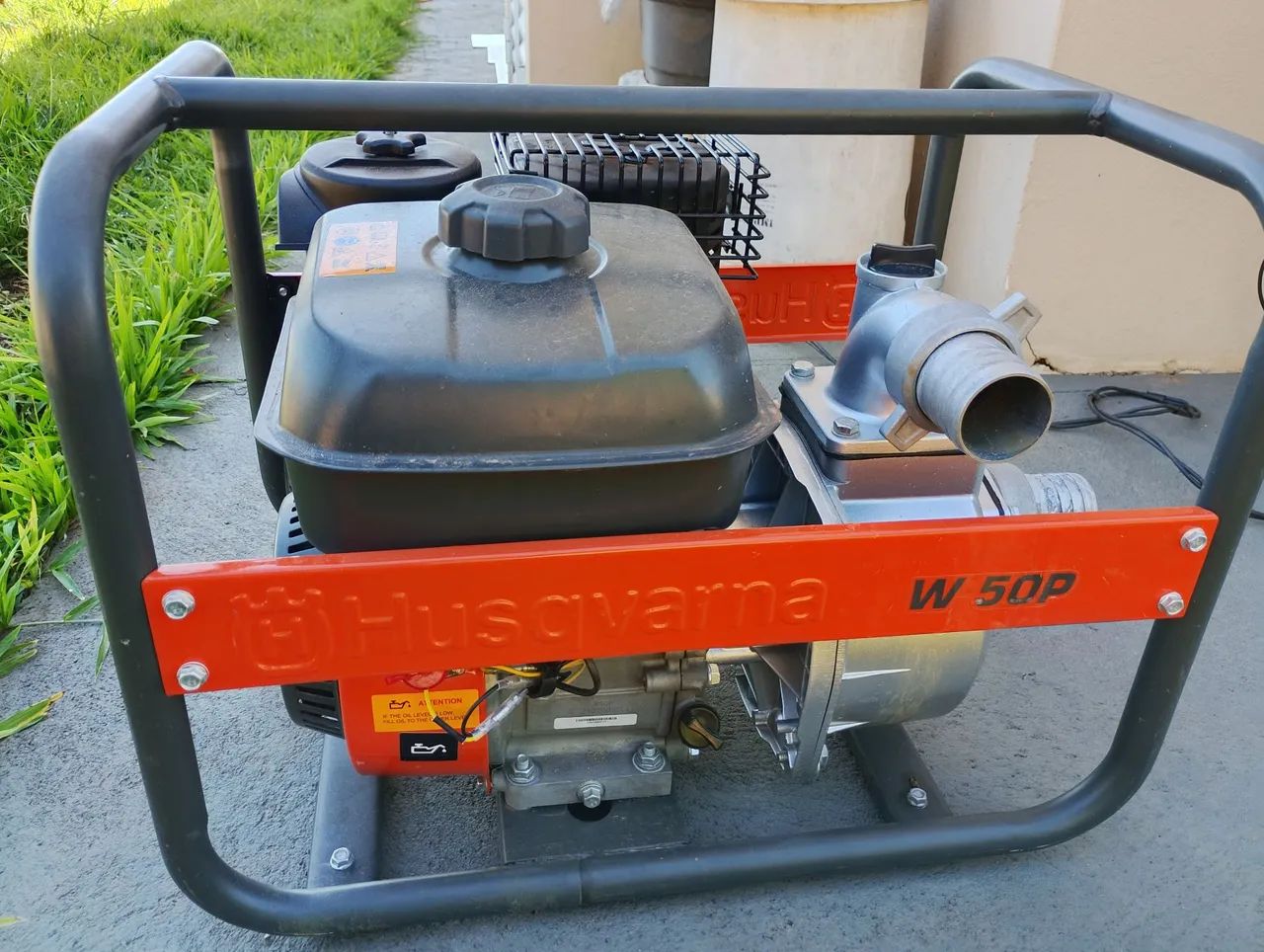 Motobomba Husqvarna W50p 5,7hp Gasolina, 2 Pol.