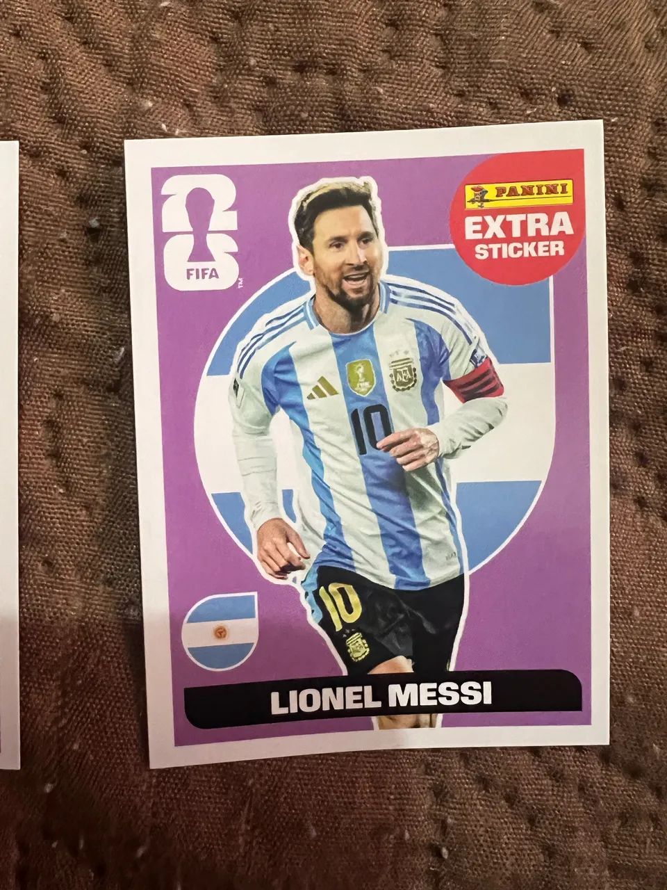 Extra Sticker messi 
