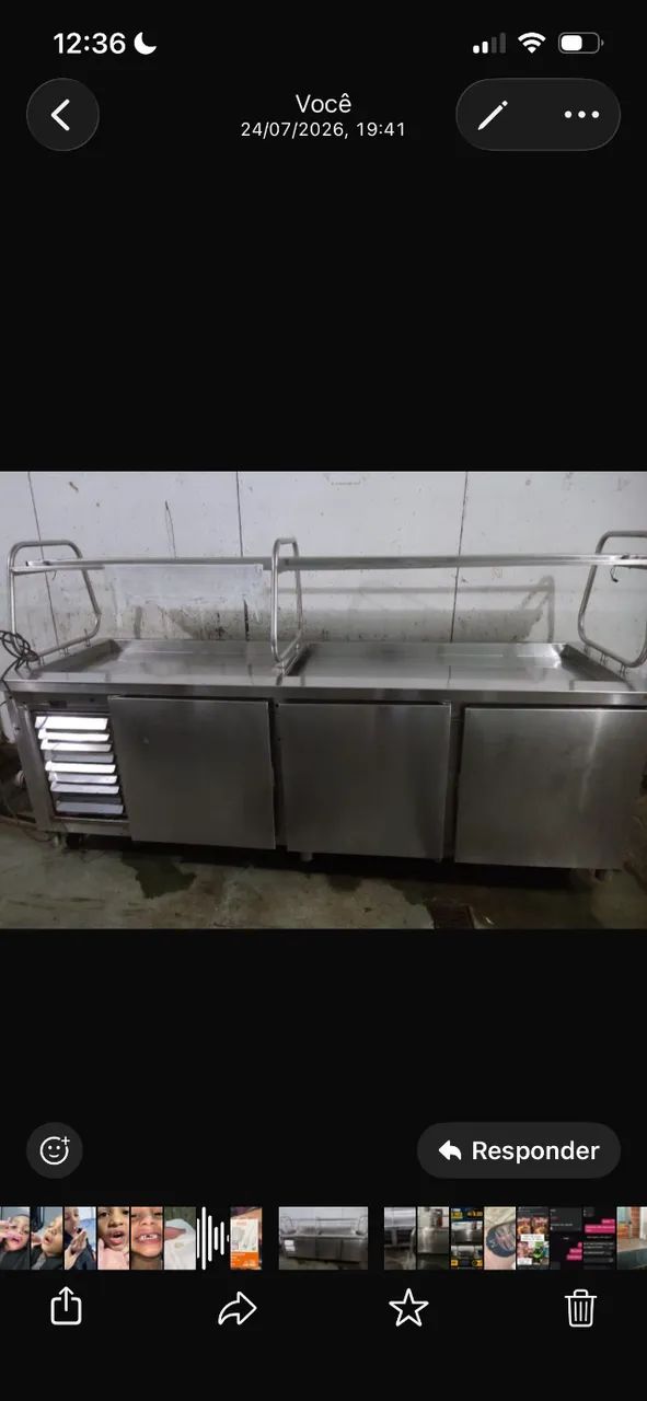 Buffet frio para saladas e sobremesas  - Foto 4