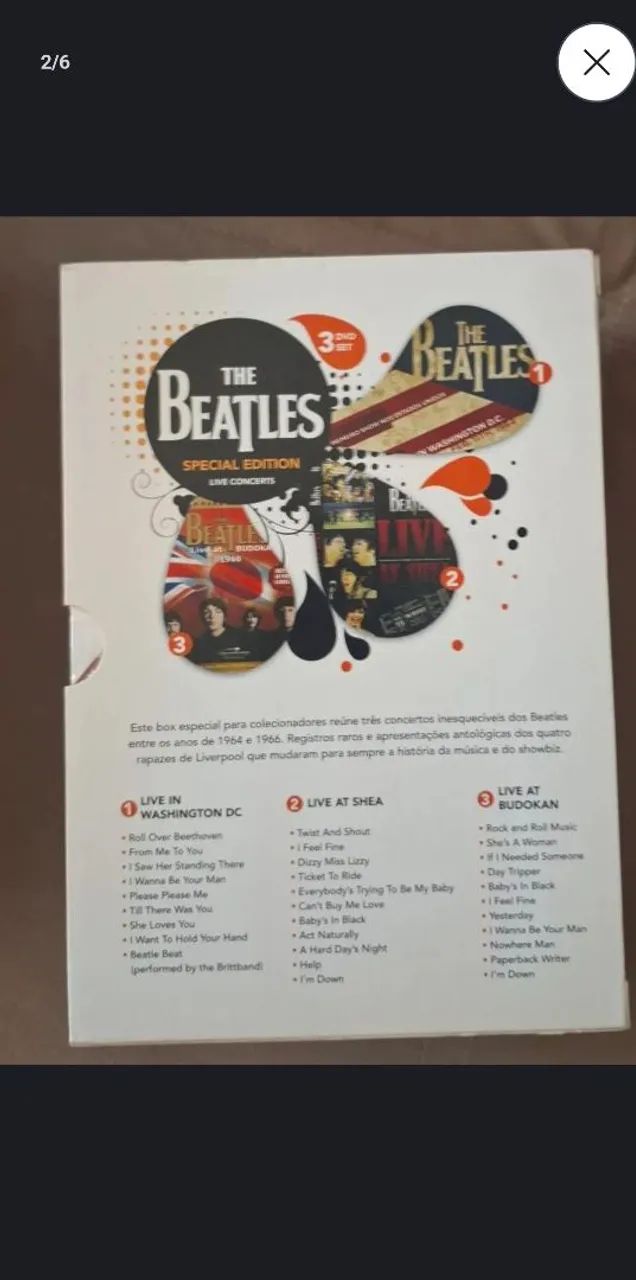 Coleção 7dvds The Beatles - Foto 2