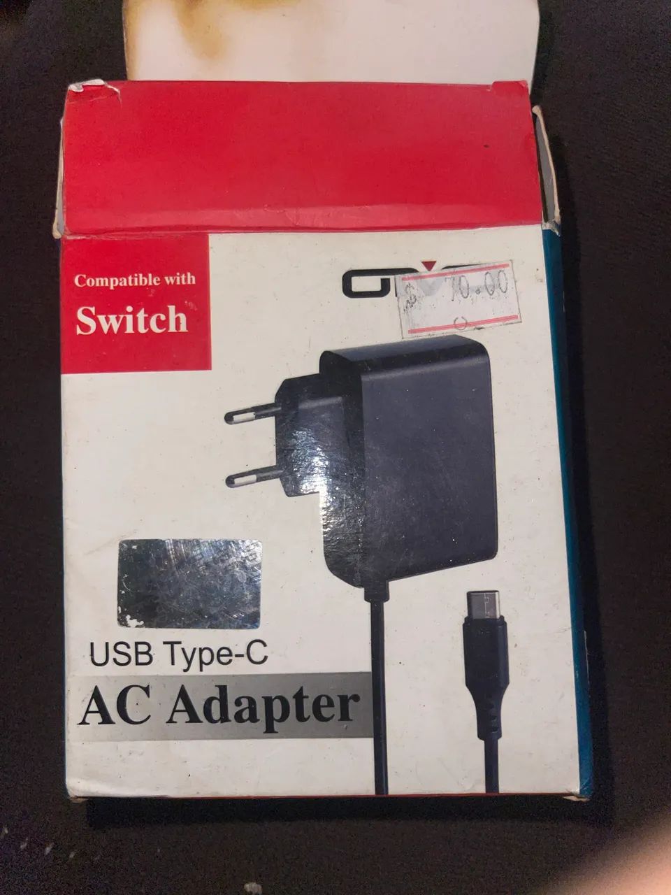 Carregador Nintendo Switch
