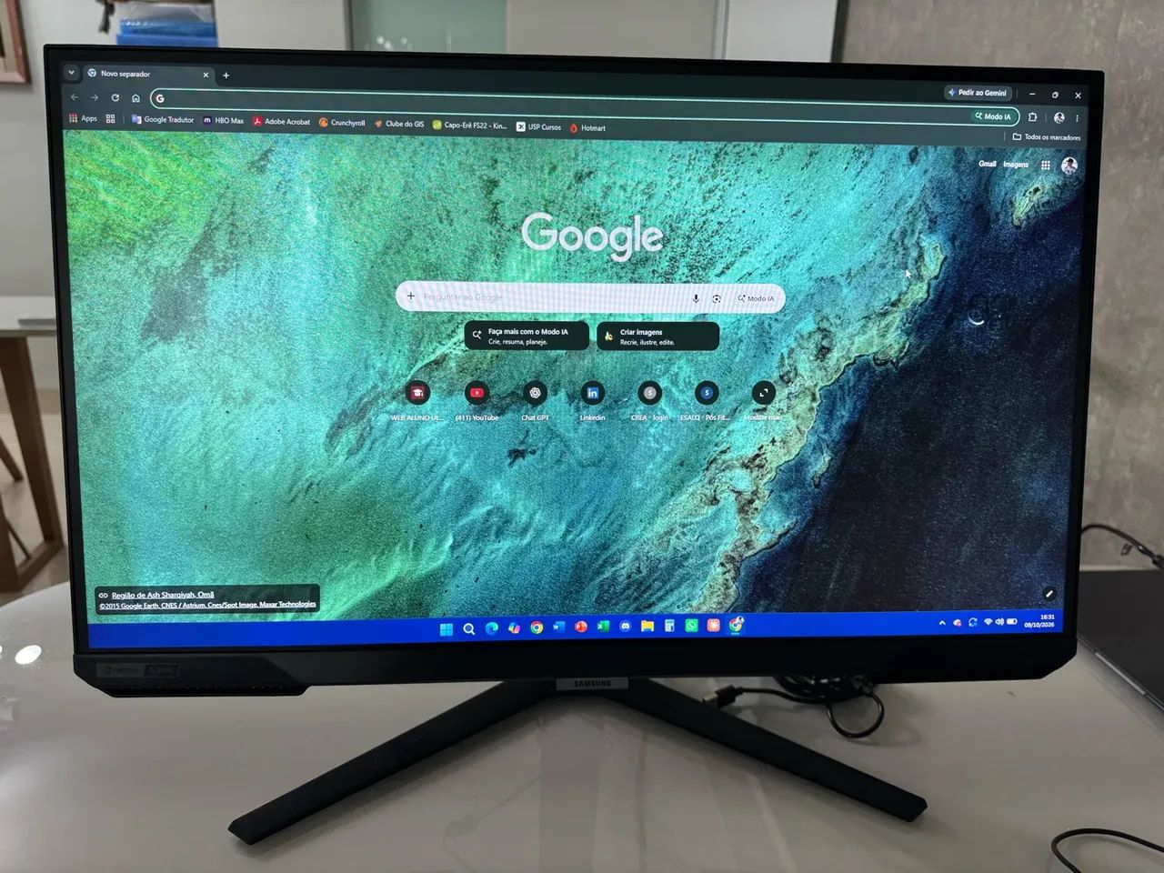 Monitor Gamer Samsung Odyssey G40 27 Polegadas 240Hz - Foto 2