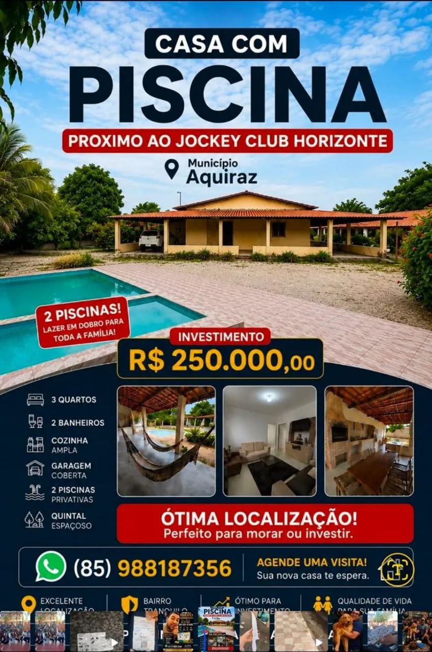 Casa Sitio a venda em Aquiraz