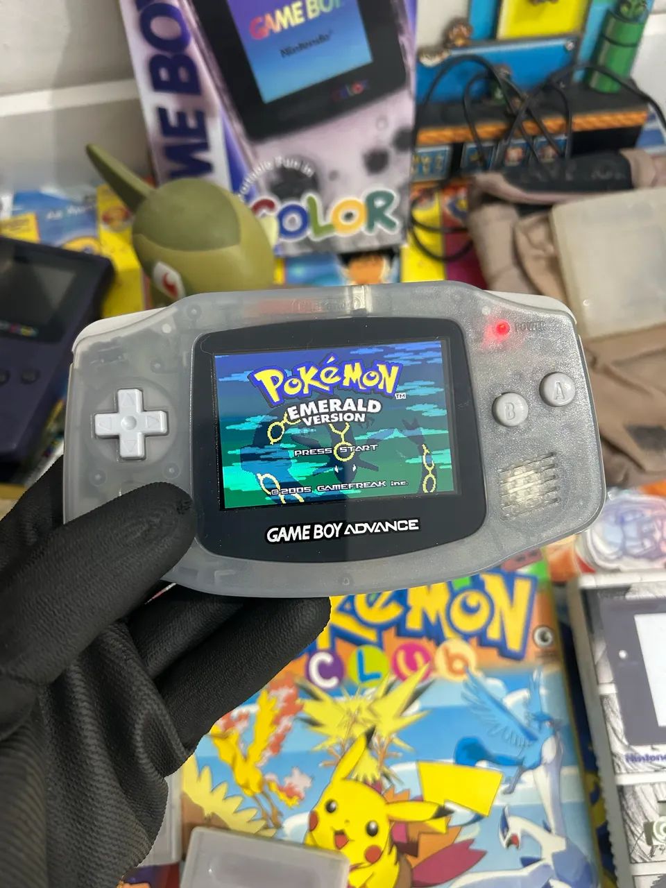 Game boy advance carcaça original tela ips  - Foto 4