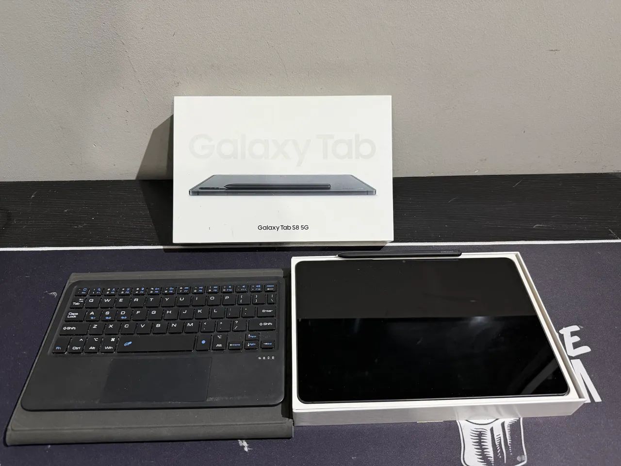 Tablet Samsung S8 256GB+ Caneta + Teclado, Extra