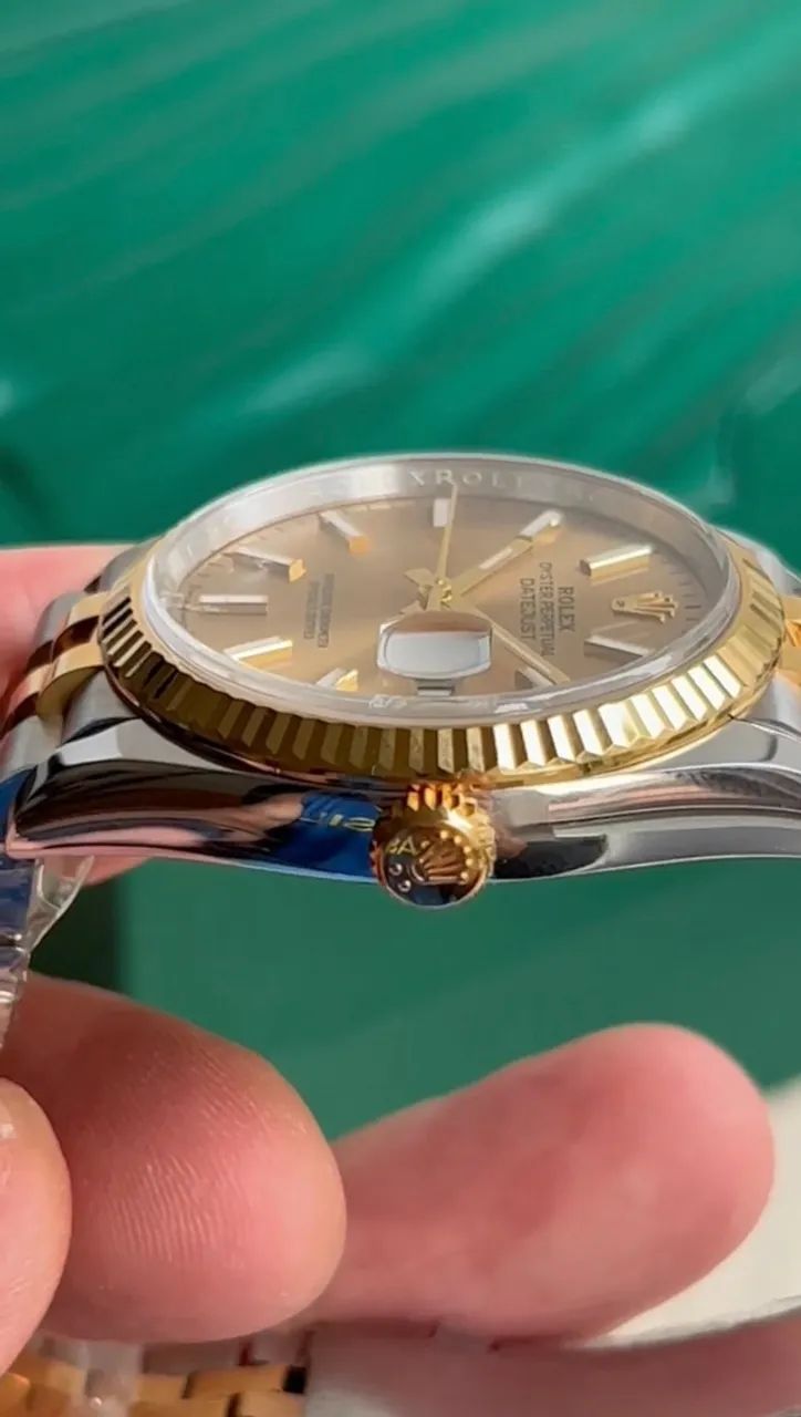 Relógio Rolex Datejust 36mm Super Clone Completo - Foto 2