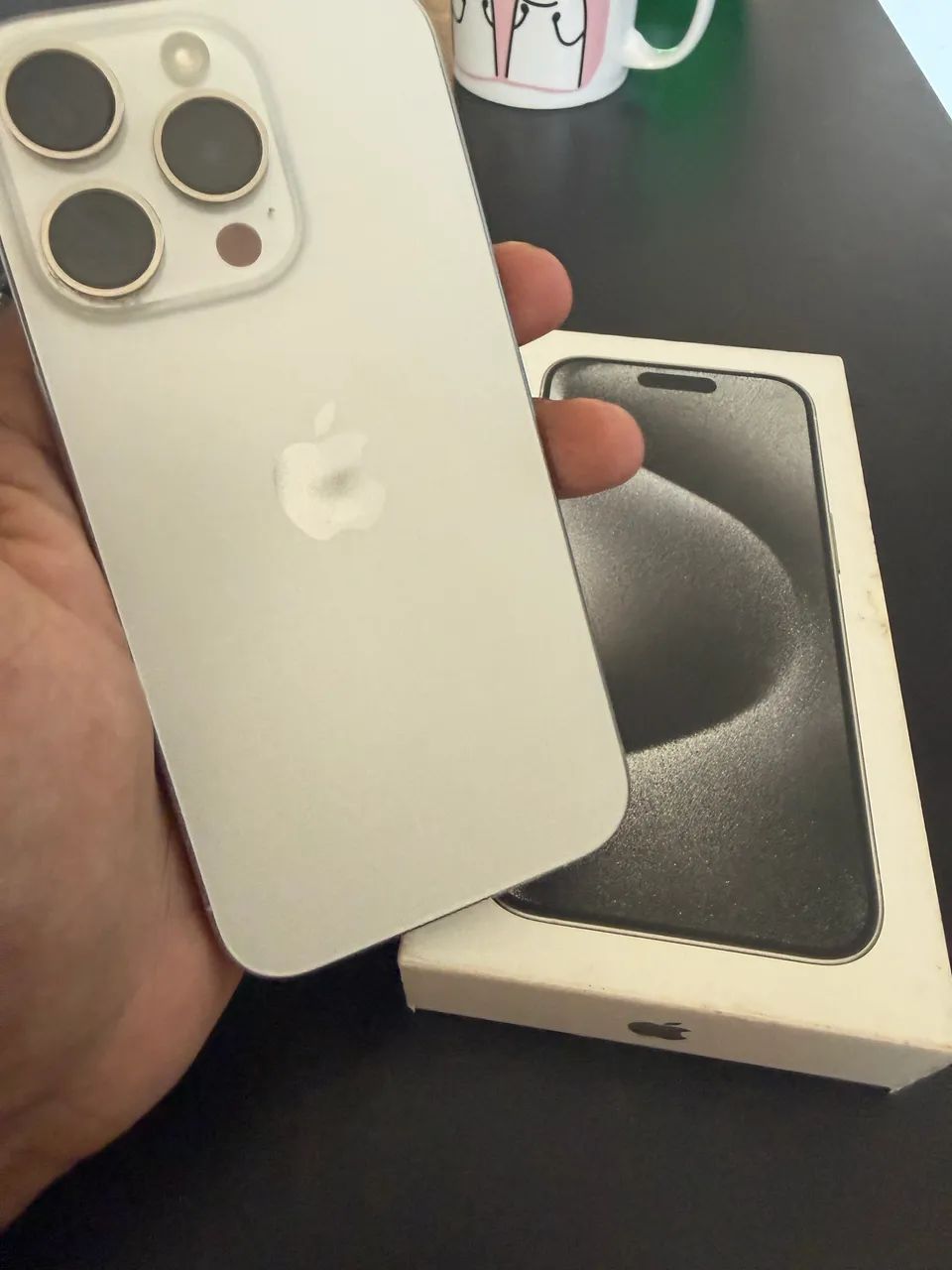 iPhone 15 pro 128gb branco  - Foto 2