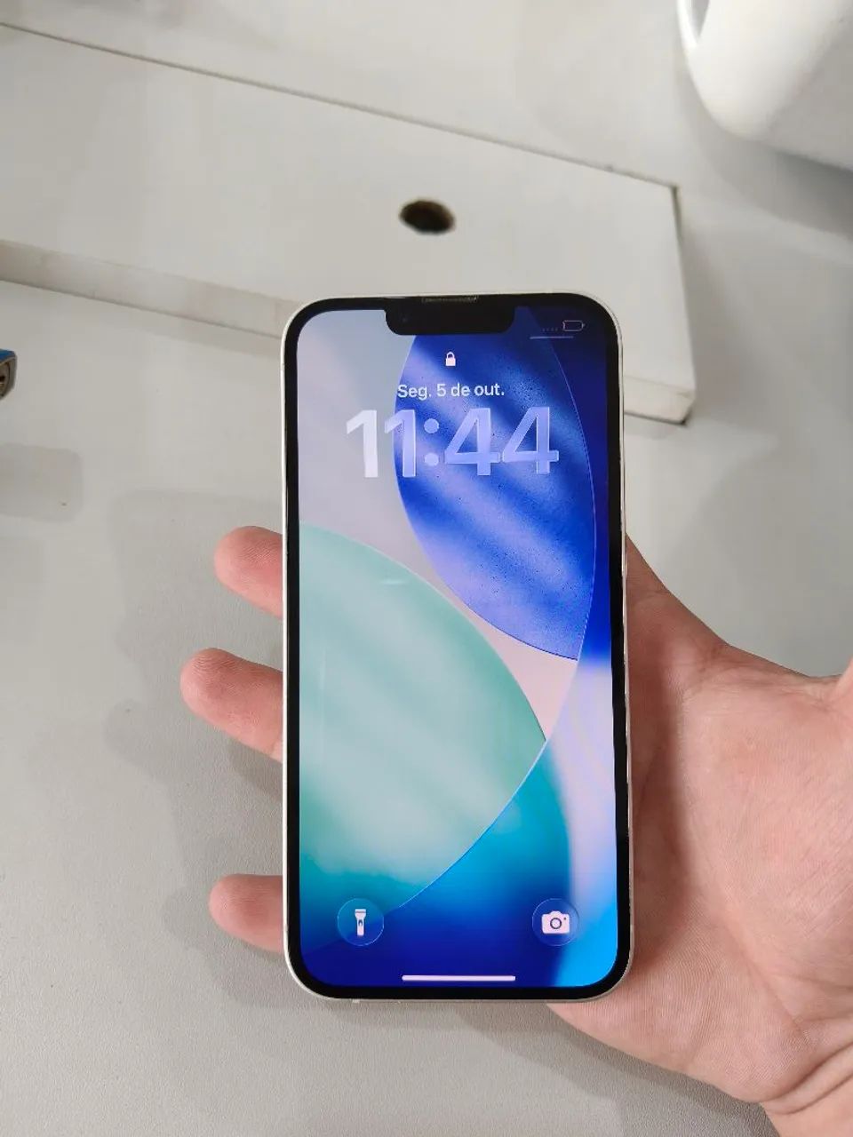 iPhone 13 branco 128gb - Foto 2