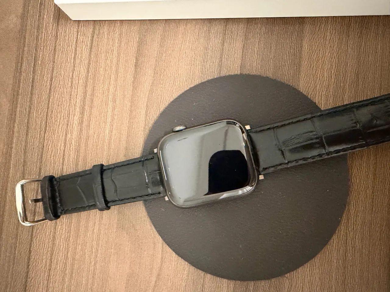 Apple Watch S9 Inoxidável Titanium 46mm - Função Celular - Foto 2
