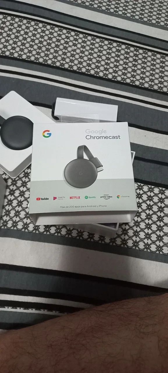 ? Chromecast 3 - NOVO, NA CAIXA