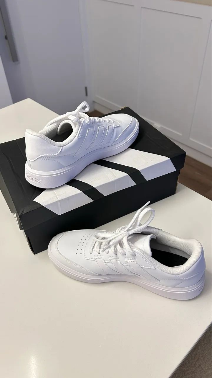 Tênis Adidas Courtblock 39 - Foto 5
