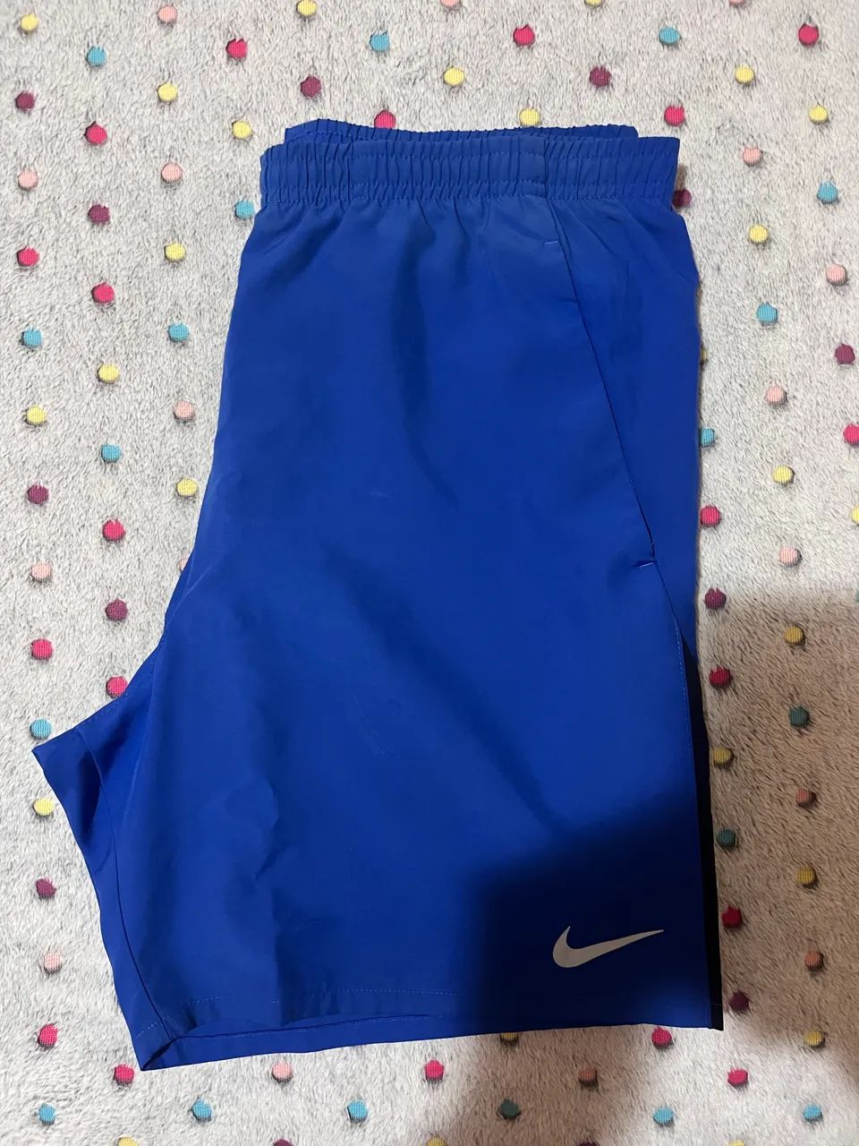 shorts nike challenger azul - Foto 3