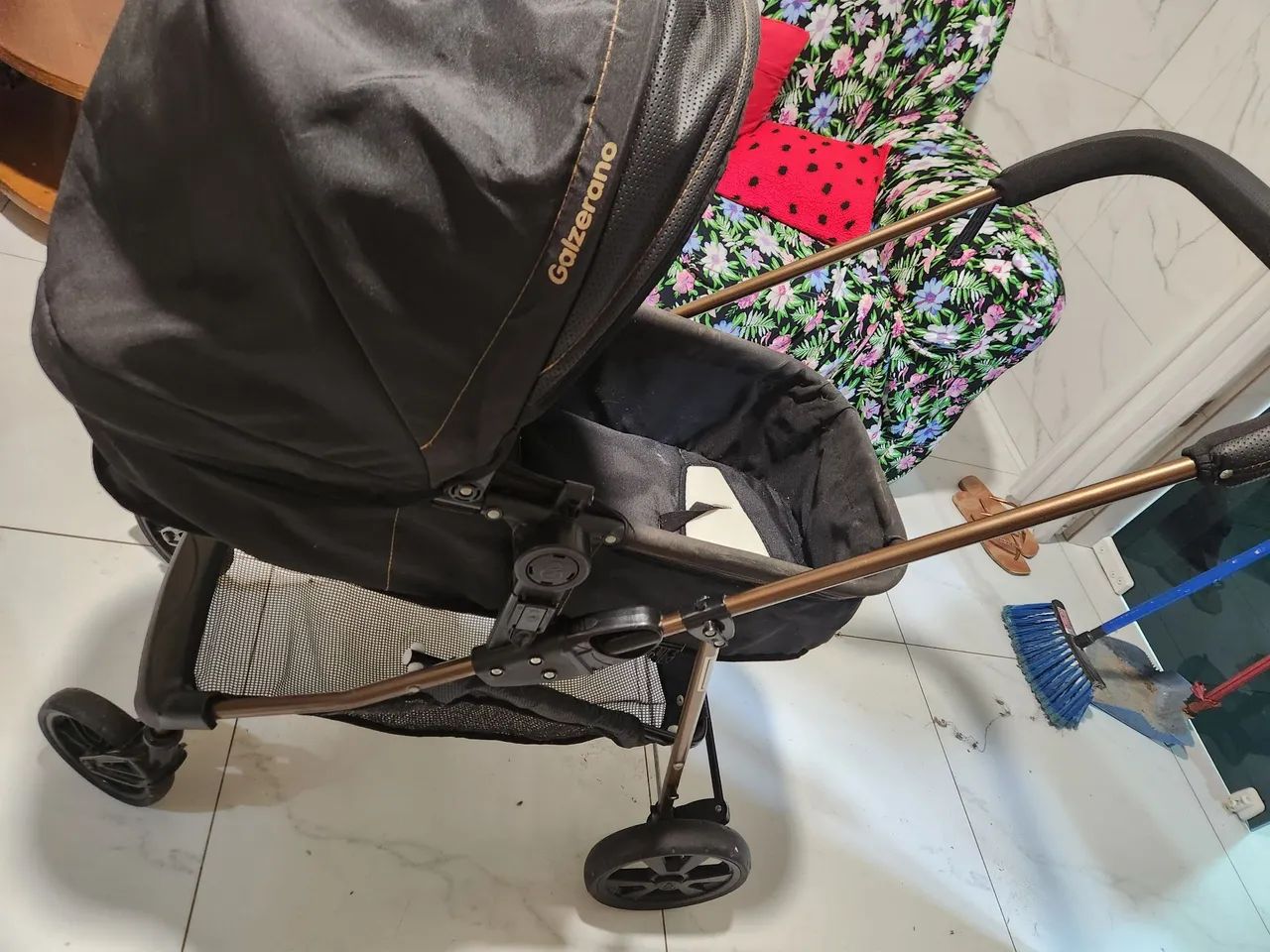 Carrinho de bebê Galzerano - Foto 4