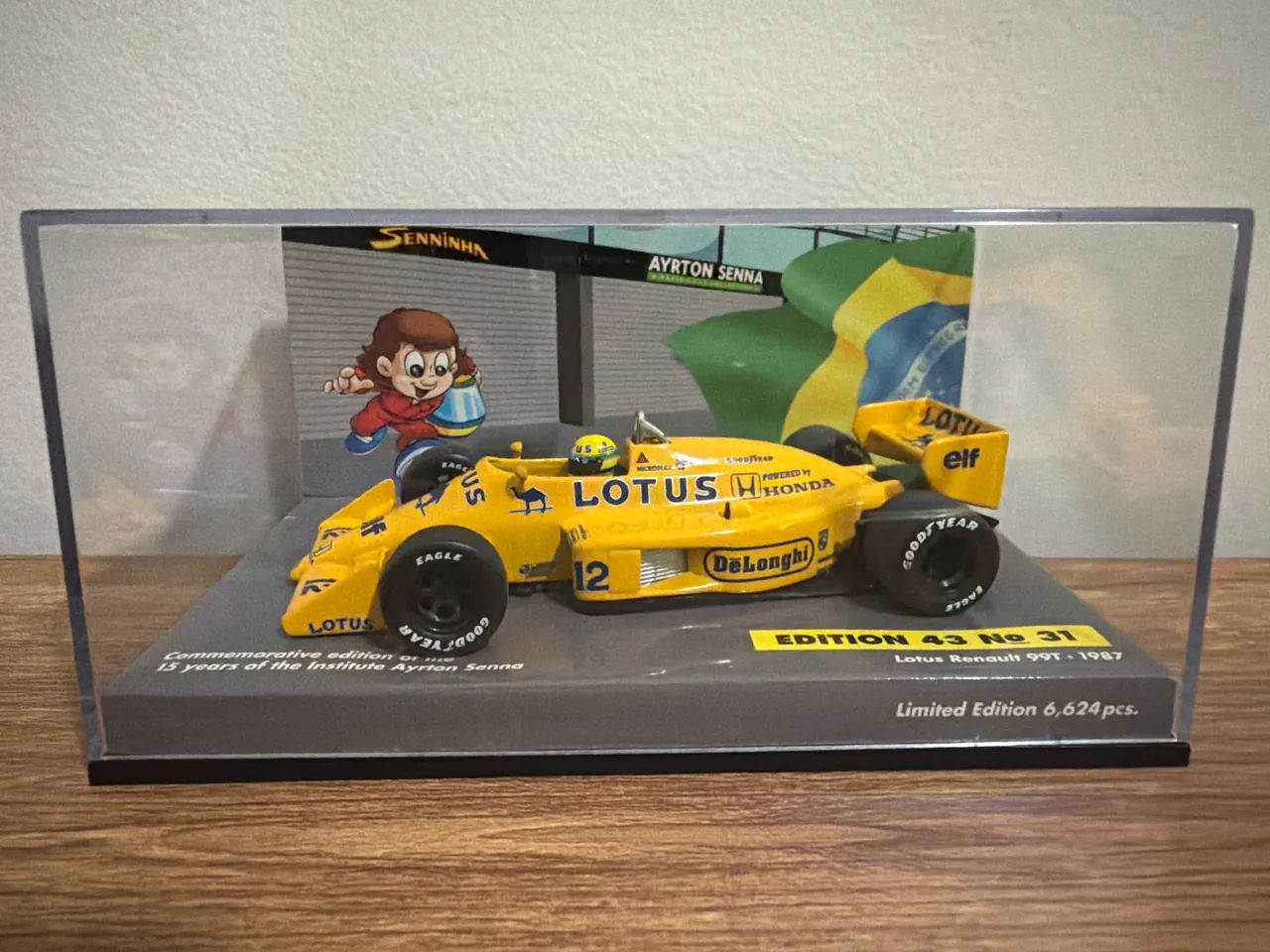 Ayrton Senna 1:43 F1 Minichamps Edition 43 N:31 Lotus Renault 99T