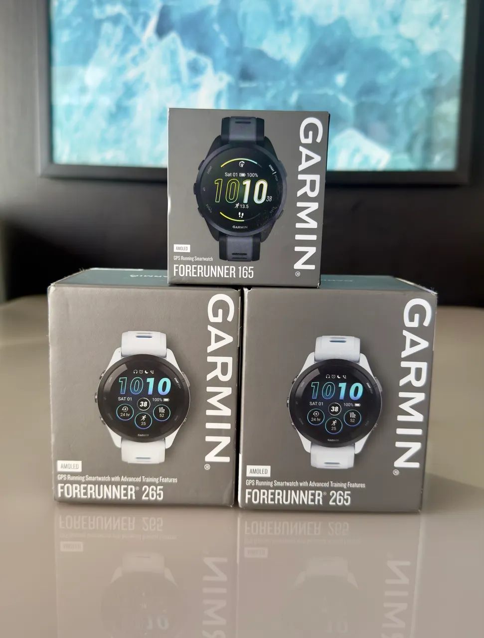 Relógio Garmin Forerunner 265 - Branco (Lacrado) - Foto 4