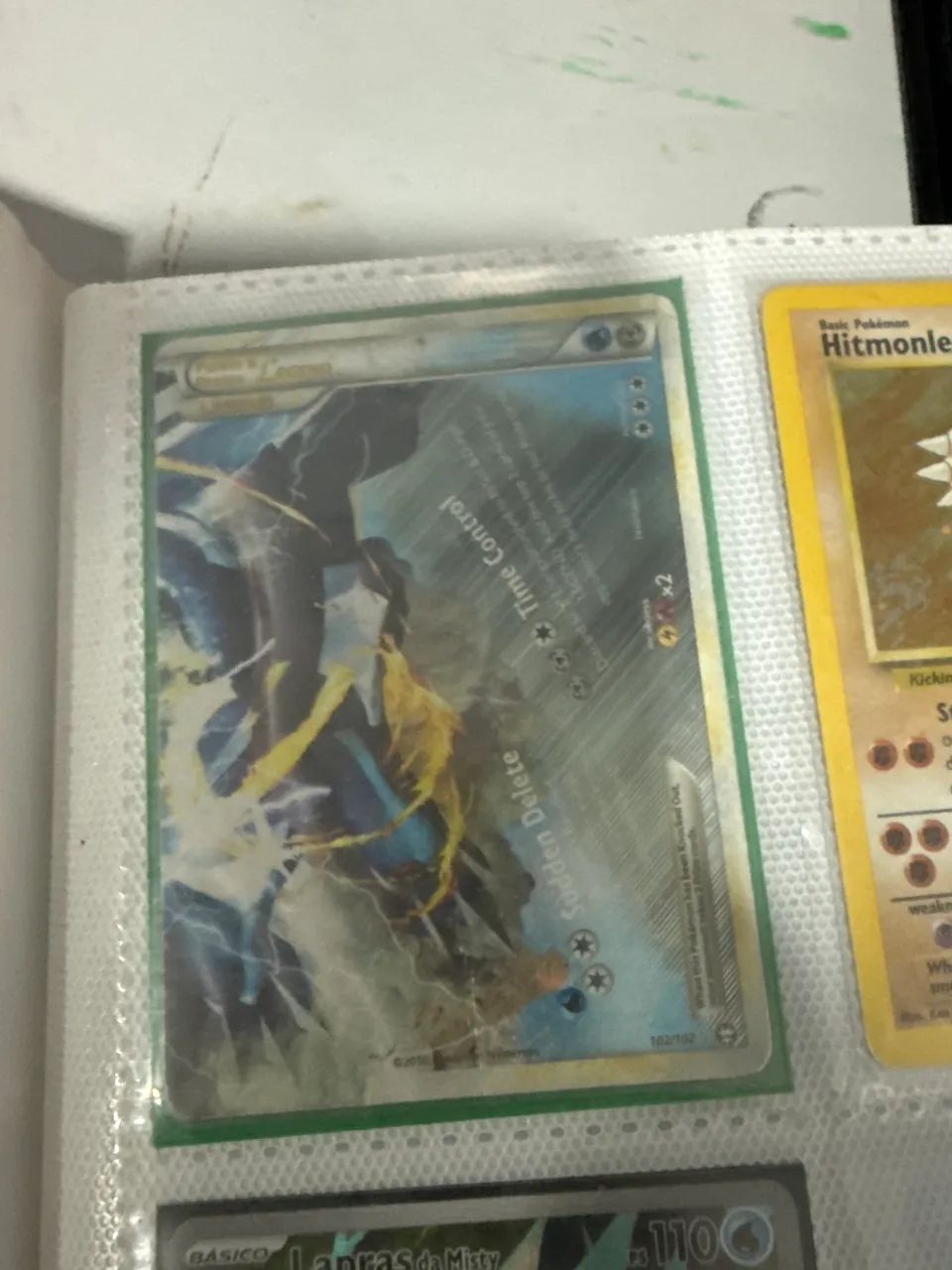 Carta Palkia e Dialga Legend 