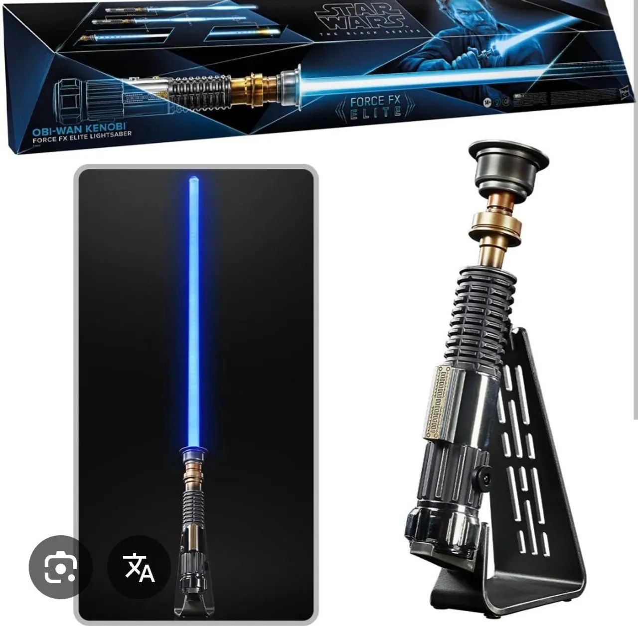 Sabre de luz star wars  elite obi wan kenobi  - Foto 2