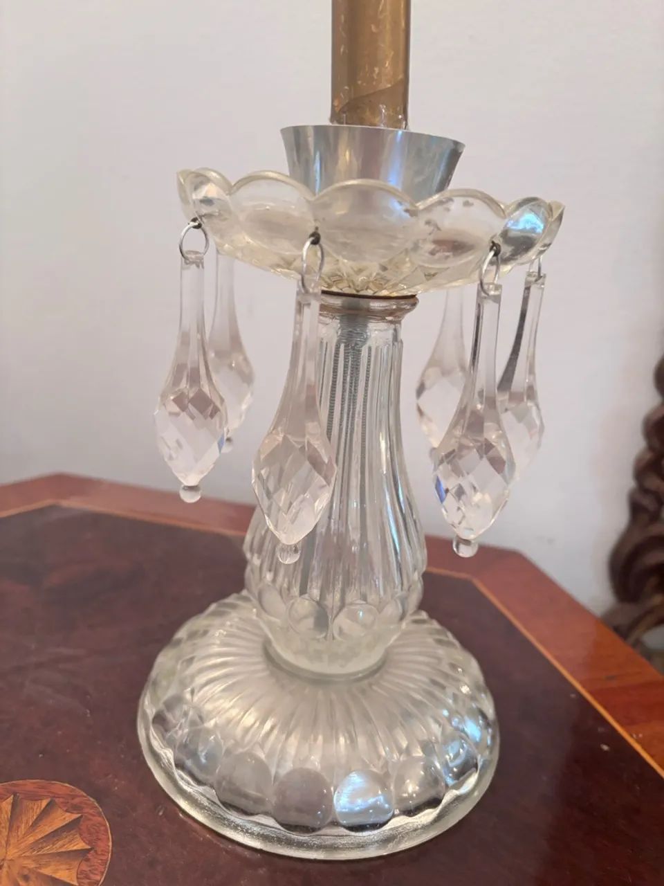 Candelabro com pingentes  - Foto 3