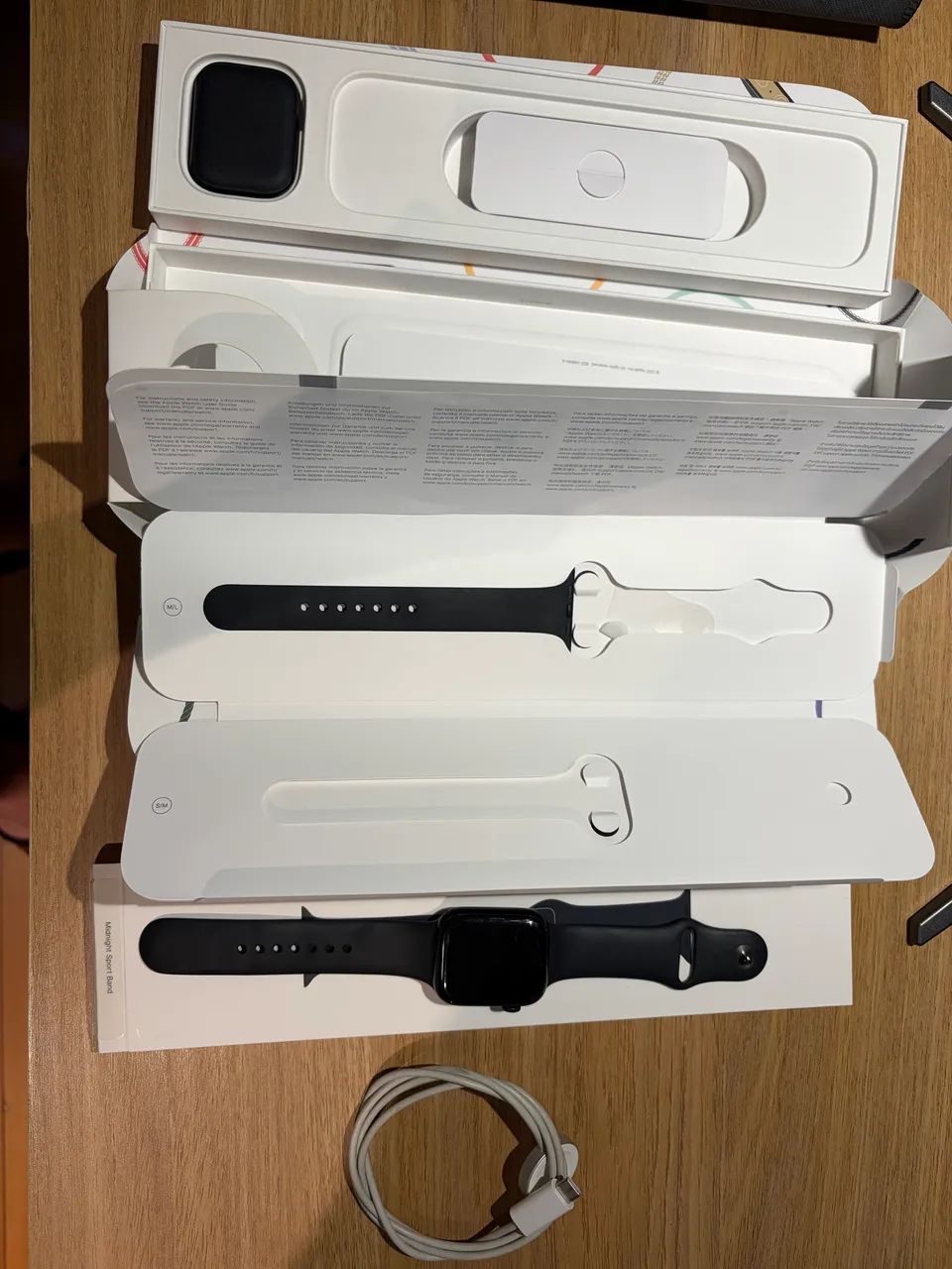 Apple Watch 7 45 mm Gps+Celular Preto  - Foto 4