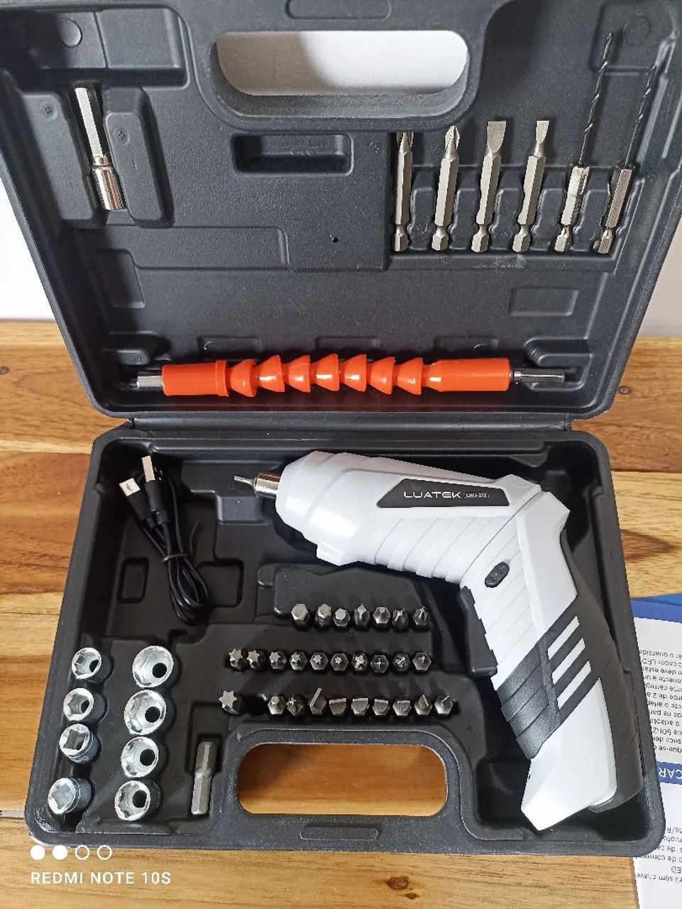 Mini parafusadeira recarregável com kit tools/ SUPER OFERTA IMPERDÍVEL 1