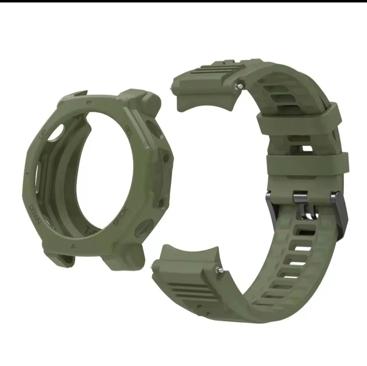 kit Pulseira + capa para Relógio Smartwatch Amazfit T Rex 3 Pro 22mm - Foto 4