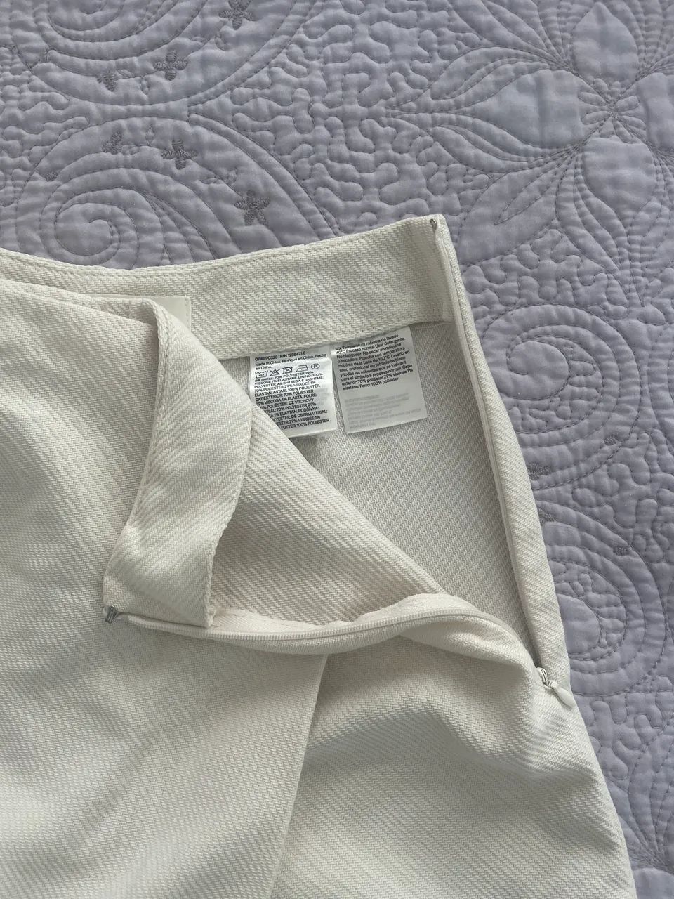 Short Saia Branco H&M Tam 34 - Foto 4