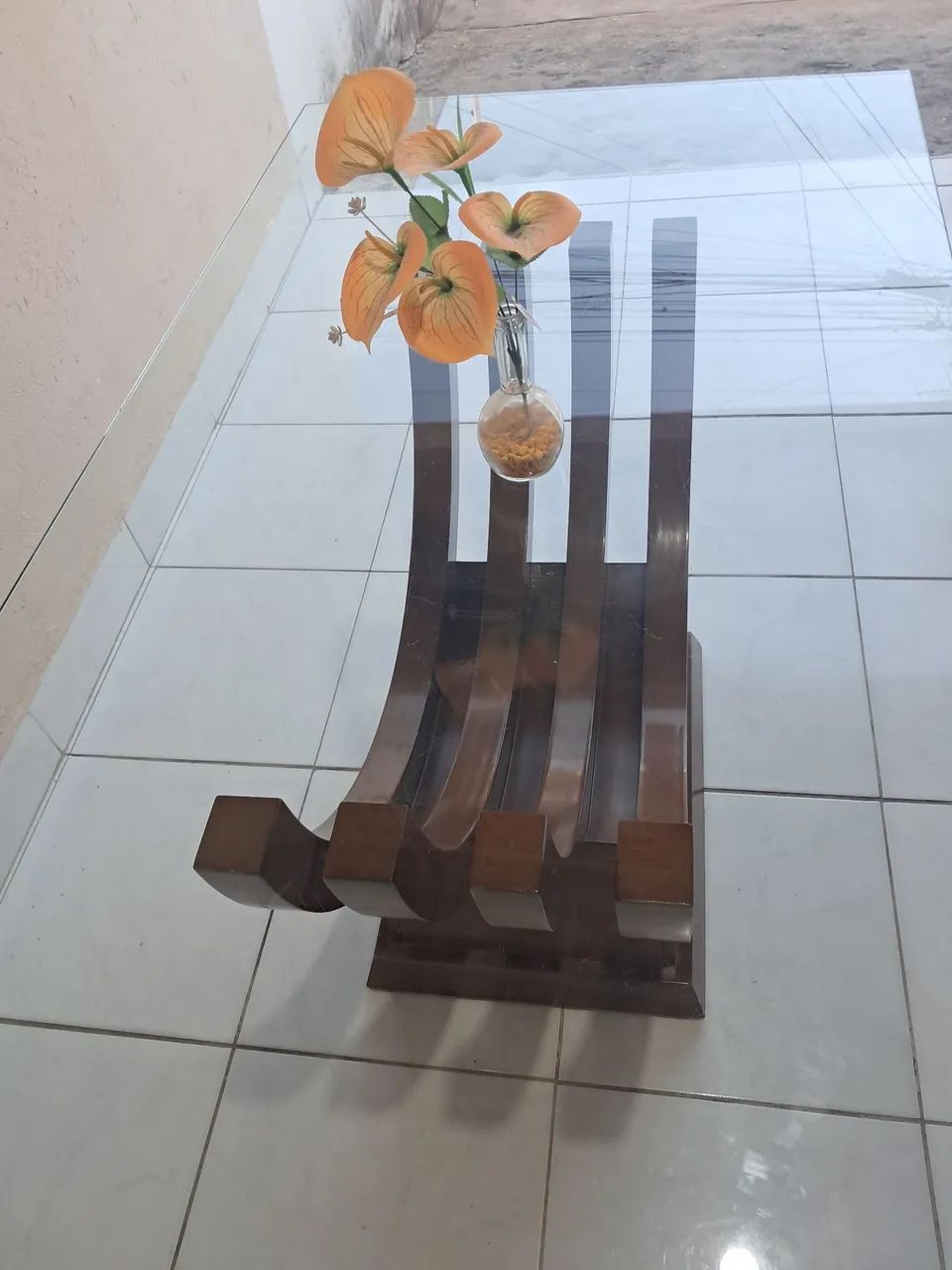 Mesa de vidro 