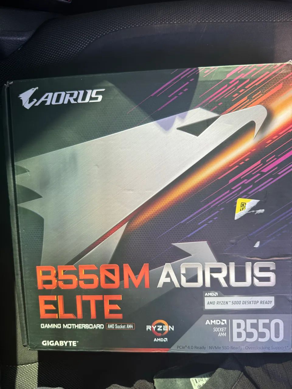 Placa Mae Gigabyte B550m Aorus Elite Ddr4 Socket Am4
