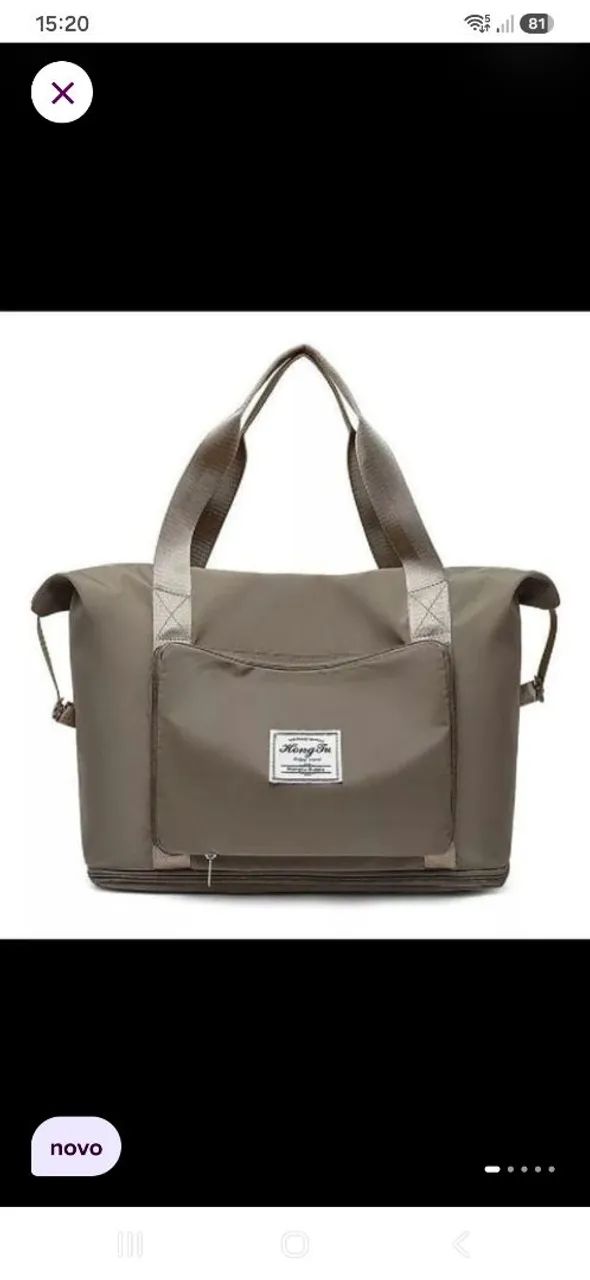 Bolsa grande com varios compartimentos  - Foto 3