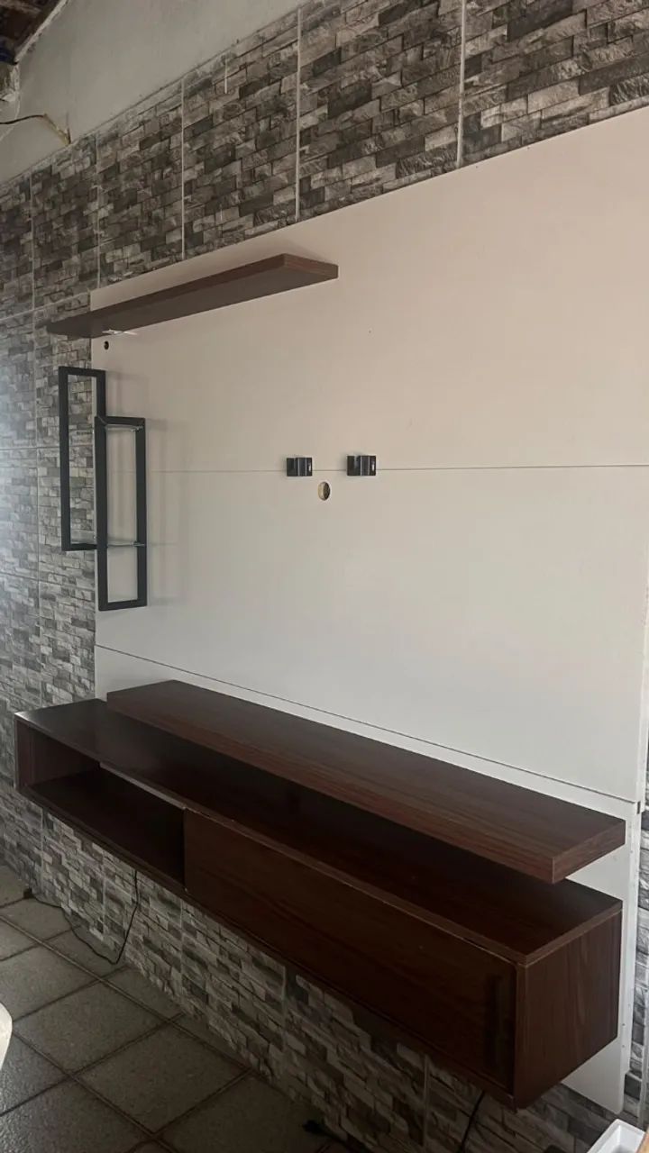 Rack/Painel para TV Suspenso - Até 60" - Foto 2