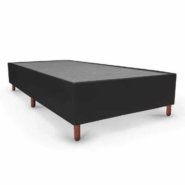 Base Box Solteiro Tozatto 88x188x26cm Tecido - Foto 3