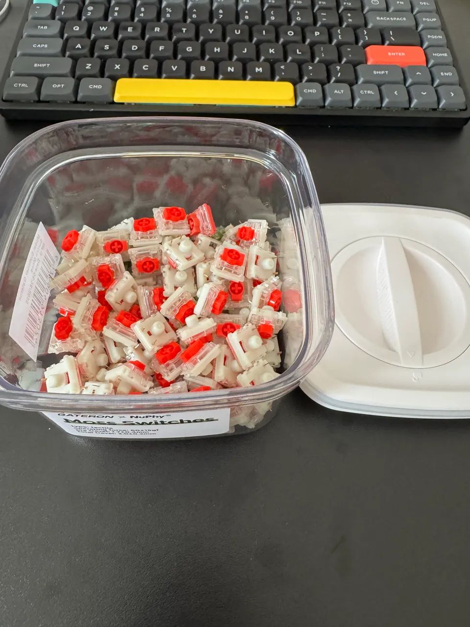 Switch Gateron Red 2.0 low profile nuphy air75