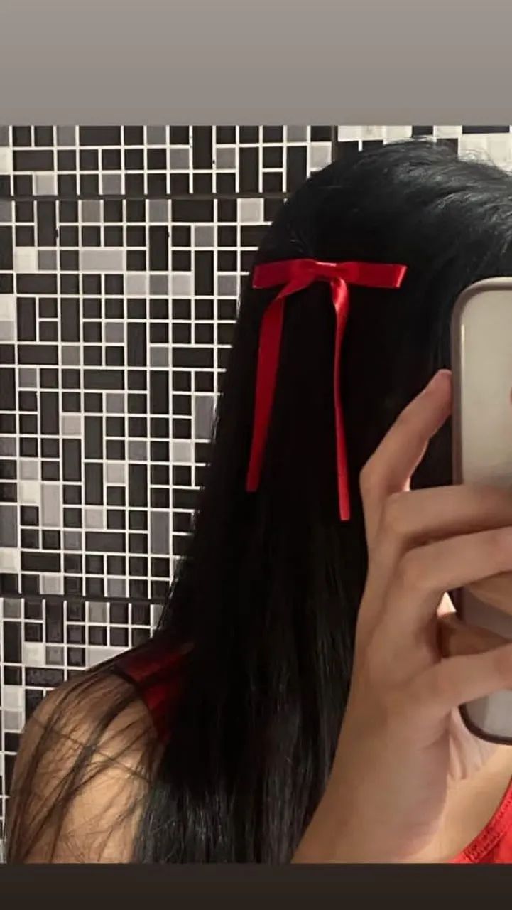 Presilha laço vermelho  - Foto 4