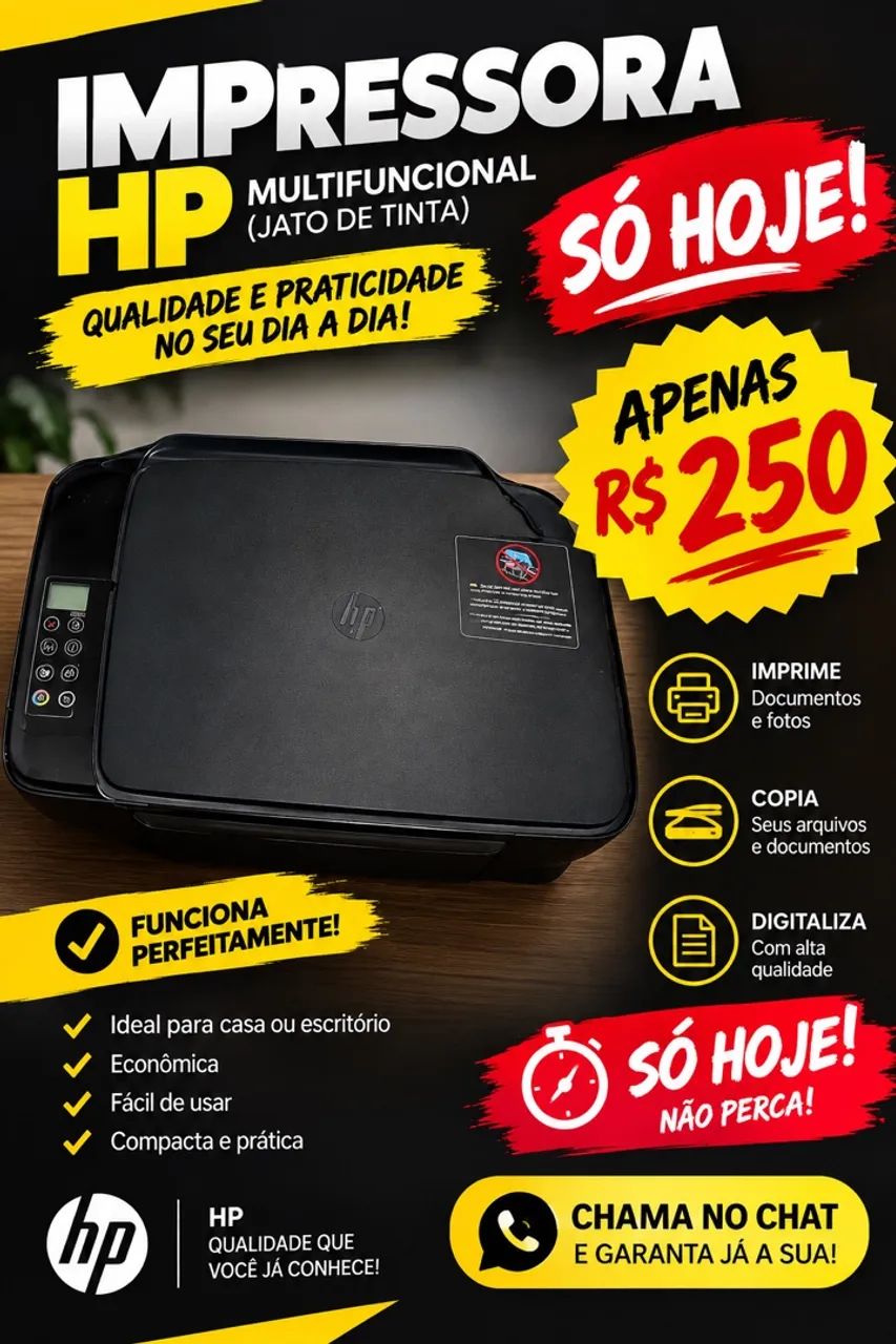 IMPRESSORA PRA HOJE