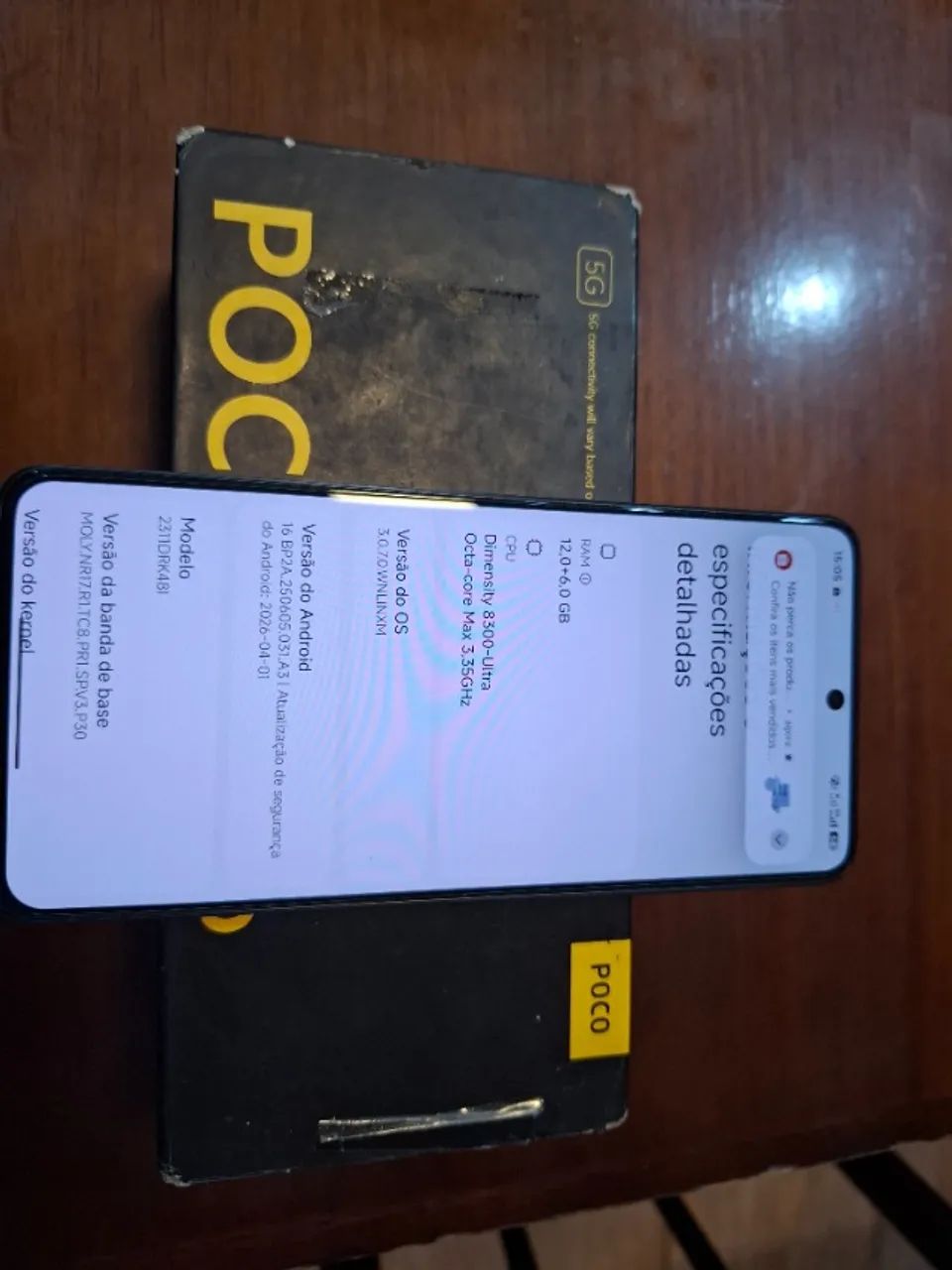 Xiaomi Poco X6 Pro 5g 256gb 12gb Ram
