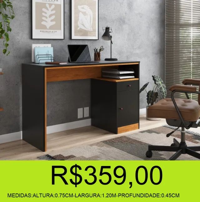 escrivaninha - lançamento - compre hoje e receba em até 72 horas 