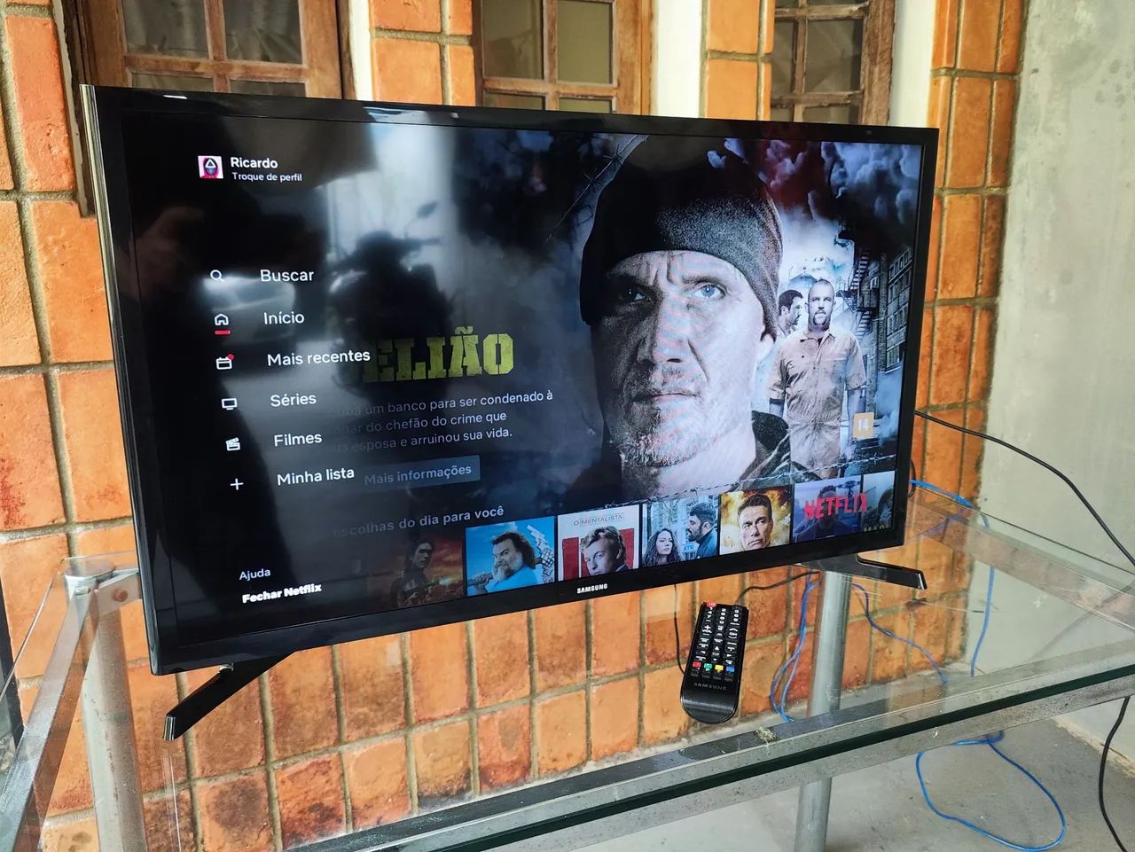 TV Samsung Smart super nova!! R$680,00 - Foto 5