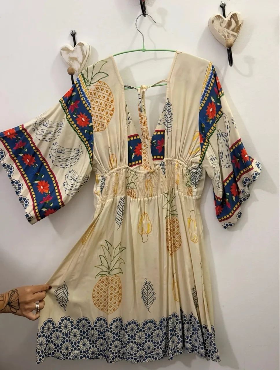 Vestido estampado abacaxi Peahi G - Foto 2
