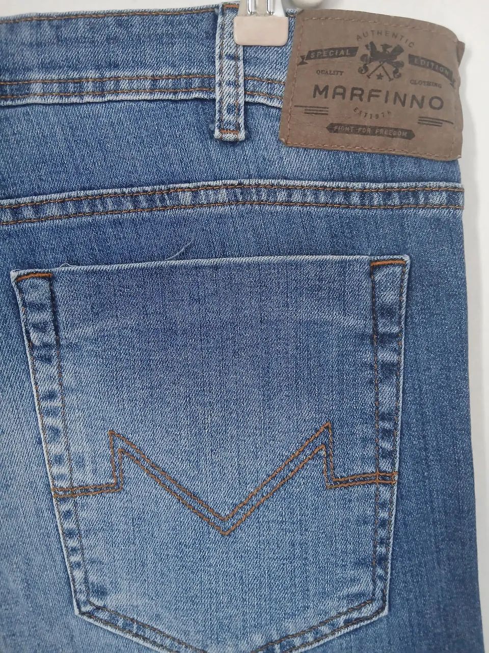 CALÇA JEANS MARFINNO N48 SLIM COM ELASTANO  - Foto 2