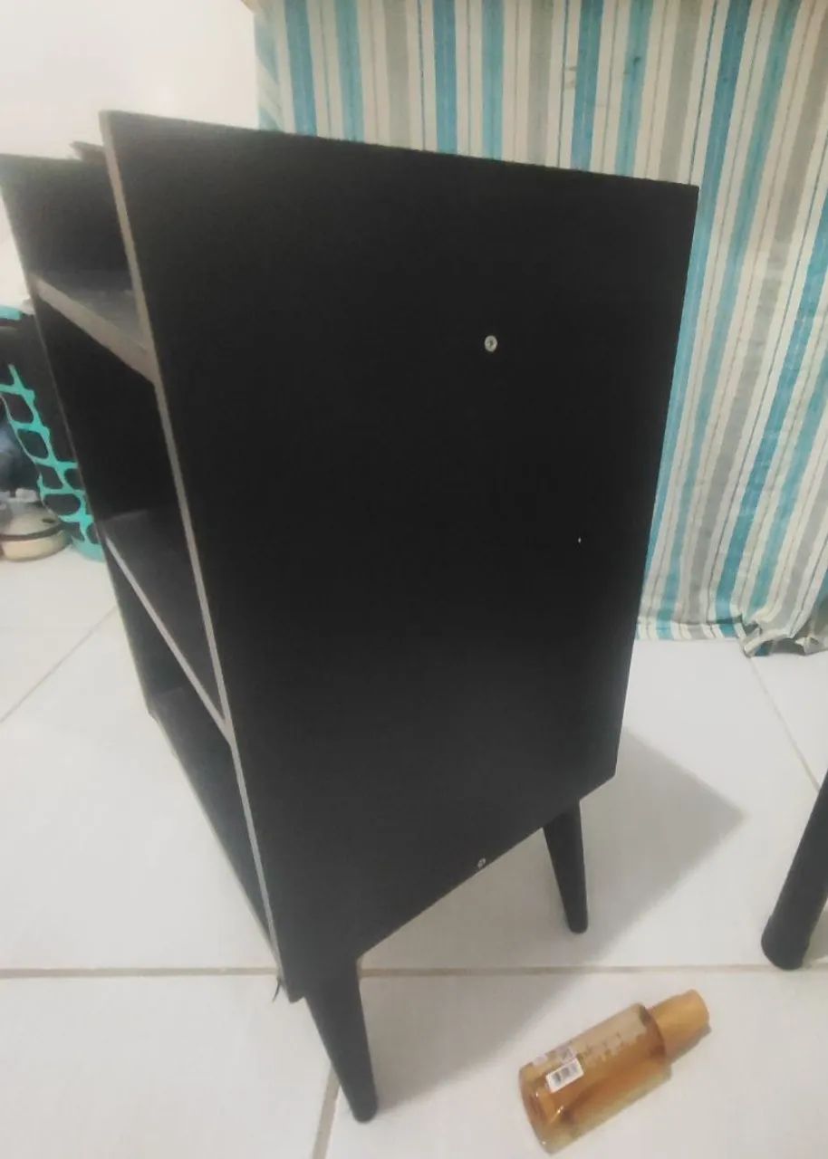 Criado mudo estilo retrô  - Foto 4