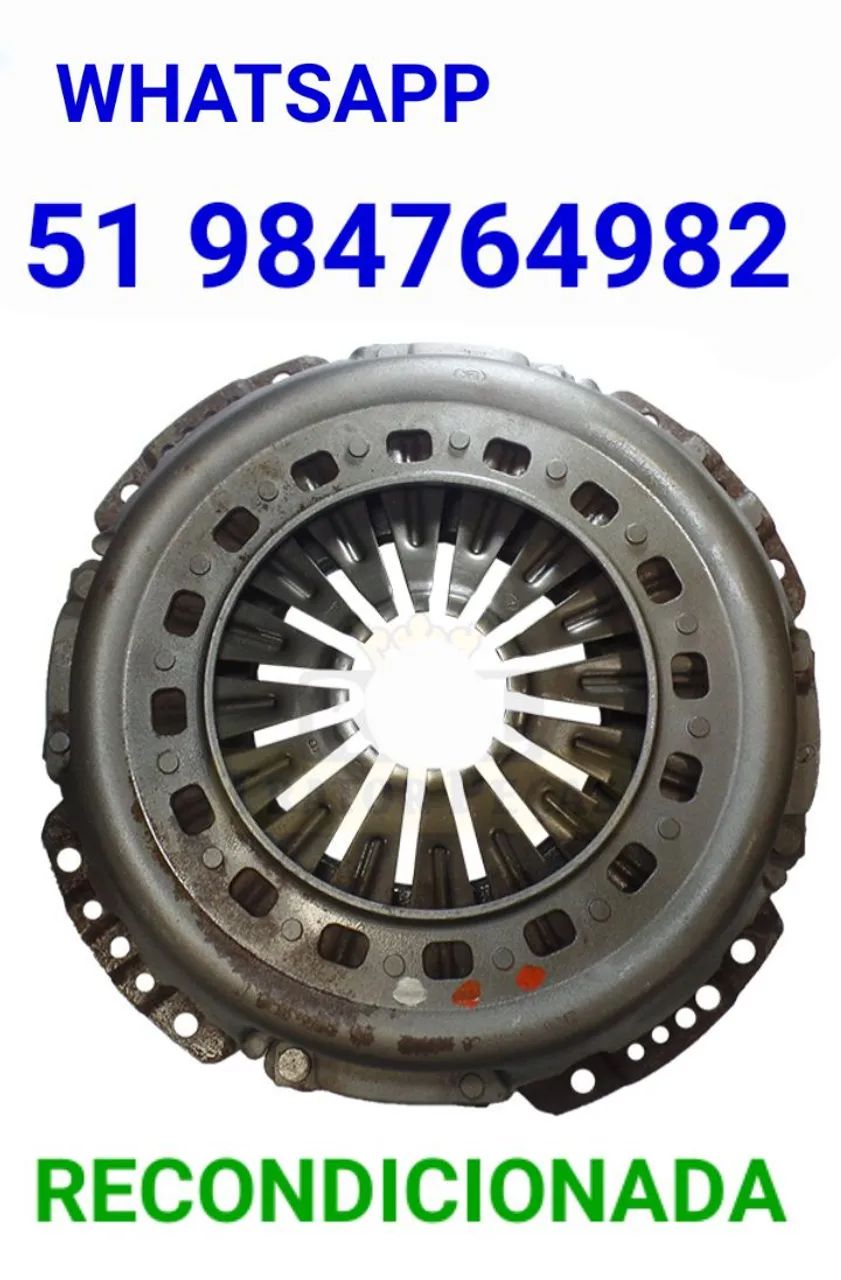 EMBREAGEM KIT PLATO E DISCO 7 ASAS  DO  TRATOR  NEW HOLLAND TS 90 / 100 / 110 / 115 / 120  - Foto 5