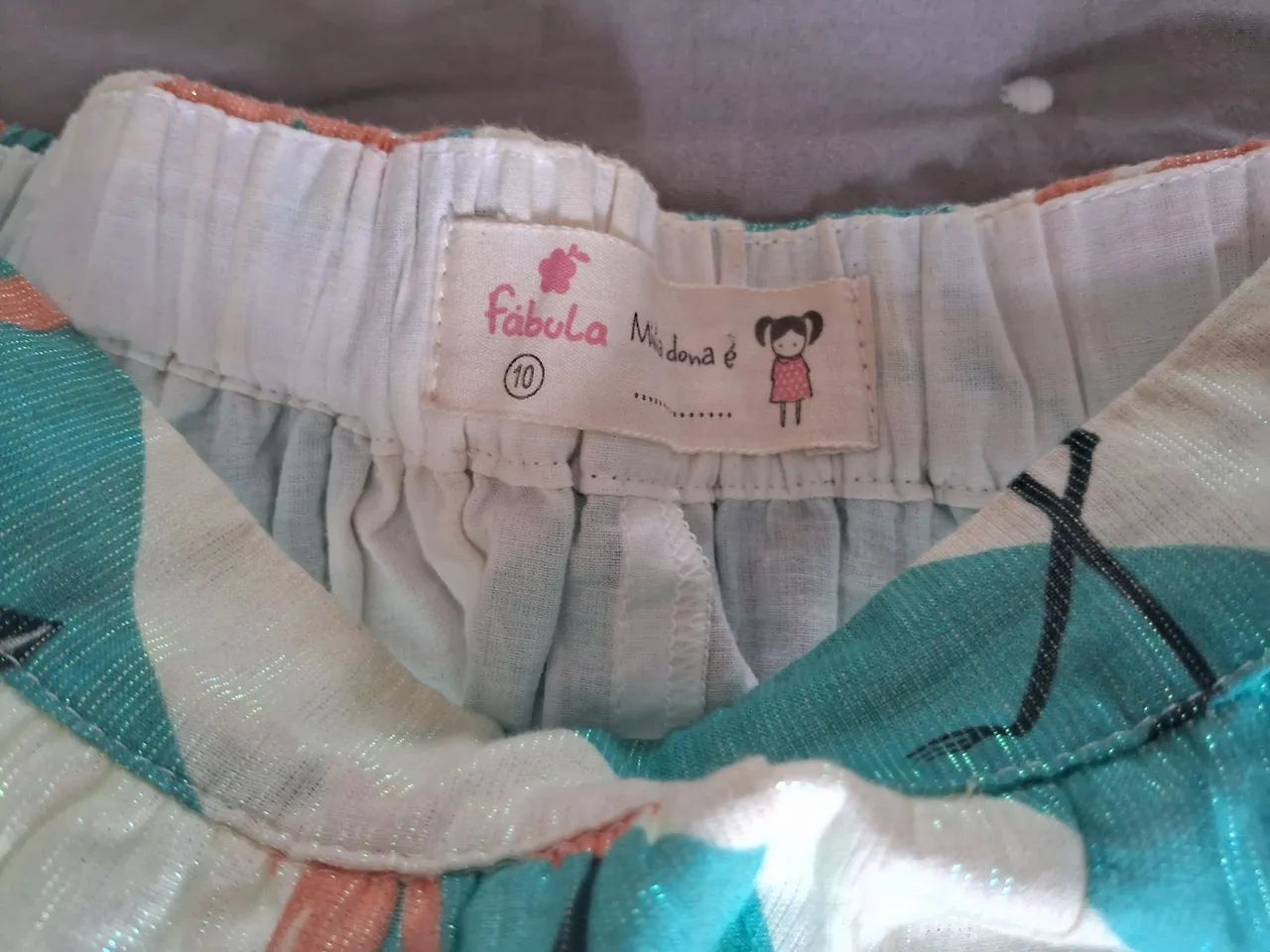 Saia fábula flamingo  - Foto 2