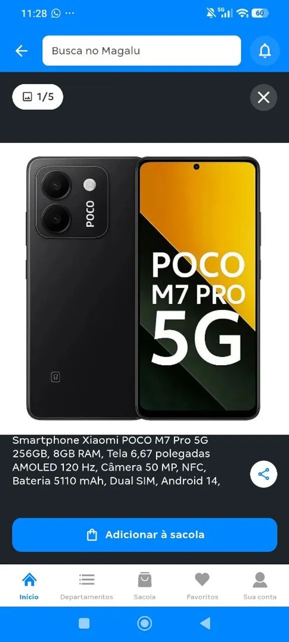 POCO M7 PRO 5G 12GB 512MB