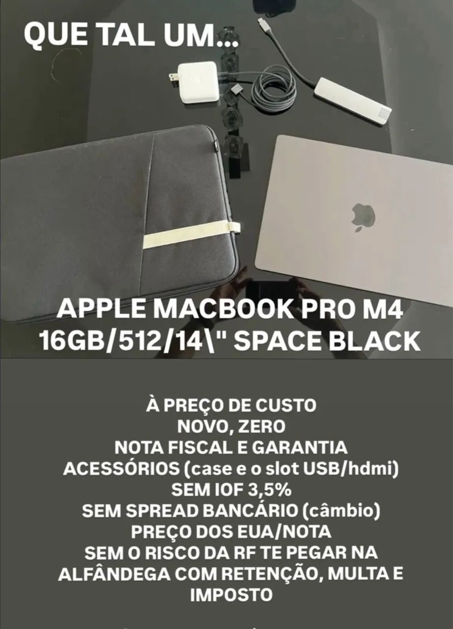 APPLE MACBOOK PRO M4 16GB/512/14