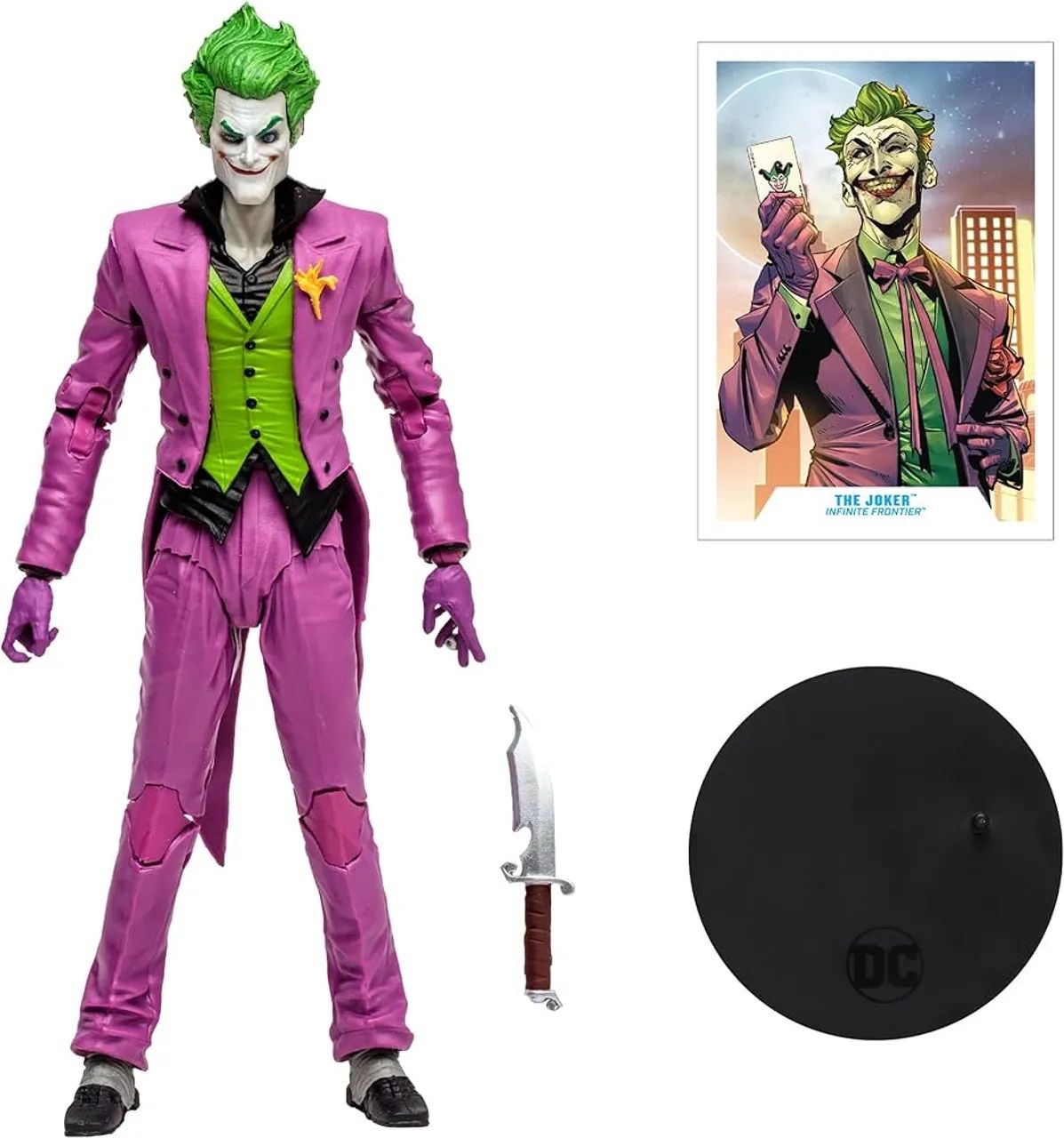 joker Mcfarlane Toys - the joker - infinity frontier - Dc multiverse