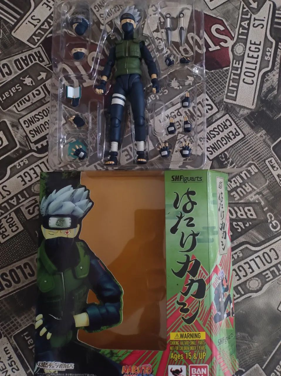 Kakashi sh figuarts 1.0 primeira versão - Foto 3