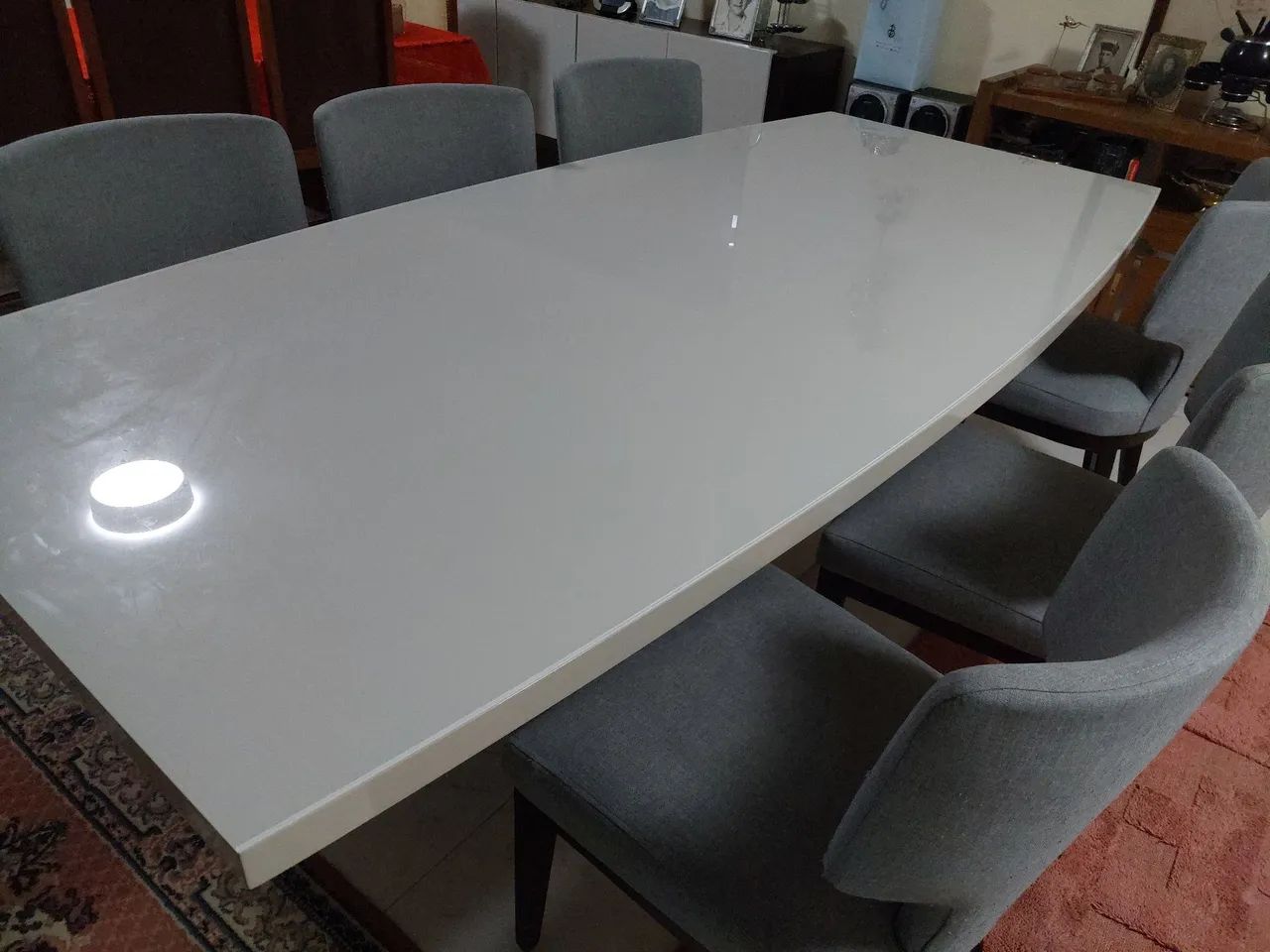 Mesa de alto padrão com 6 cadeiras  - Foto 2