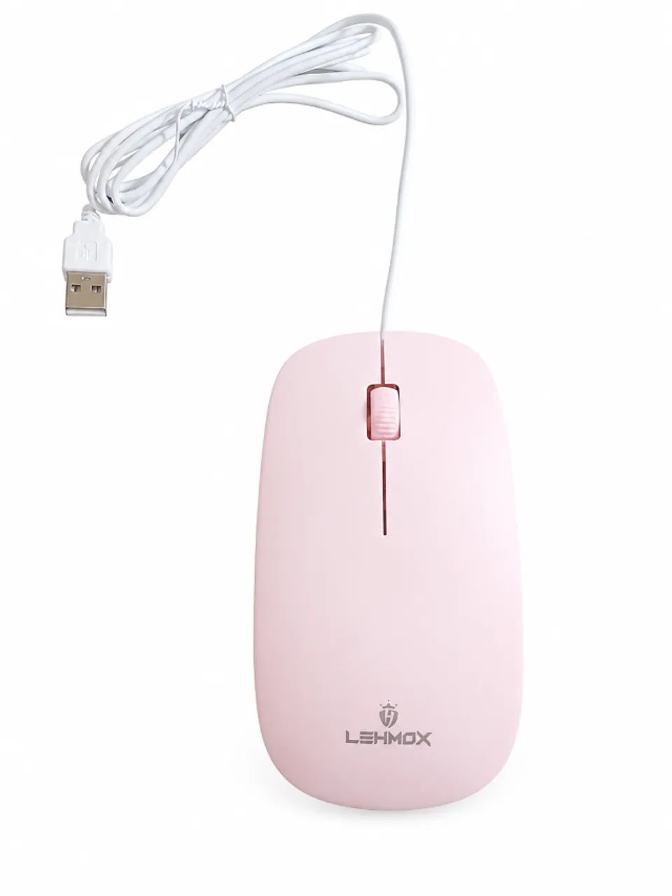Mouse USB Com Fio LEHMOX LEY-1564 Silencioso Ergonômico Plug Play - Foto 2