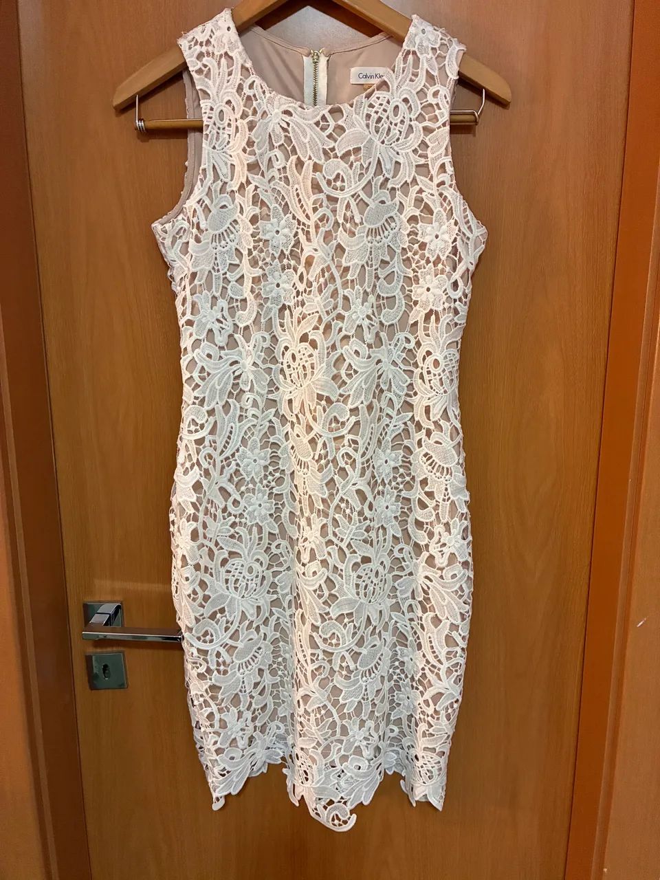 Vestido Calvin Klein renda P - Foto 2