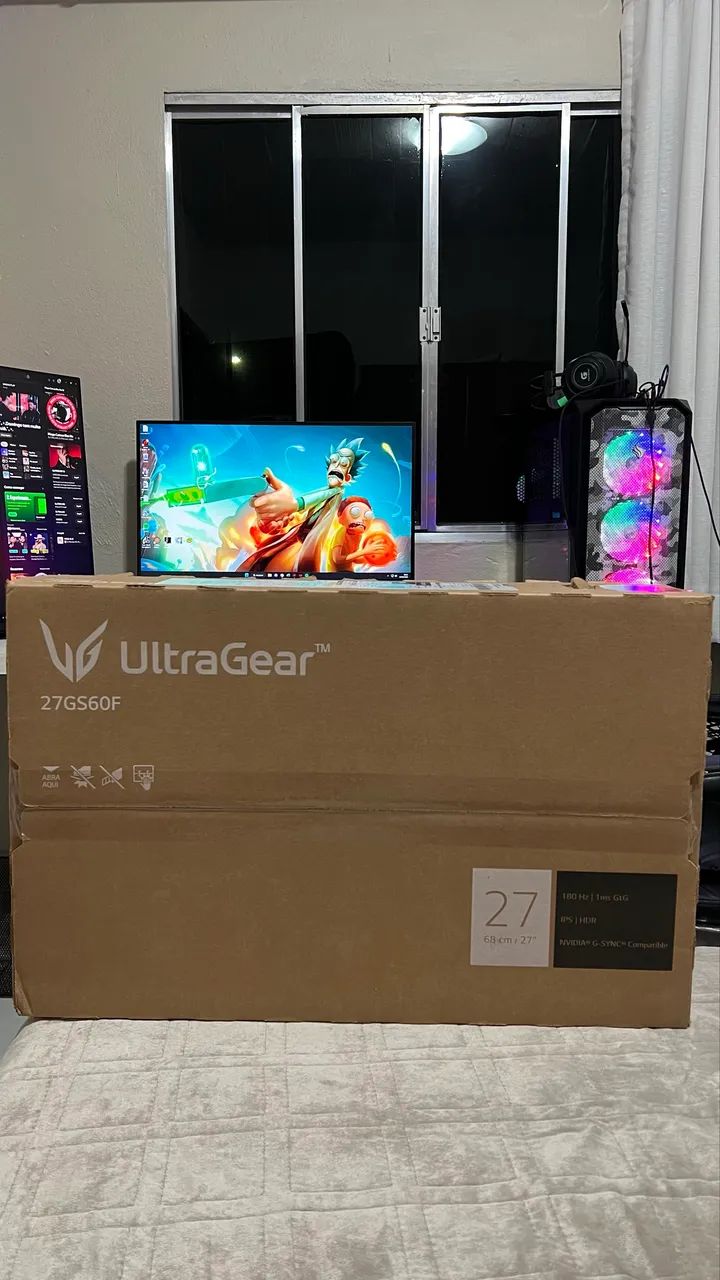Monitor LG 27 polegadas Novo - Foto 3